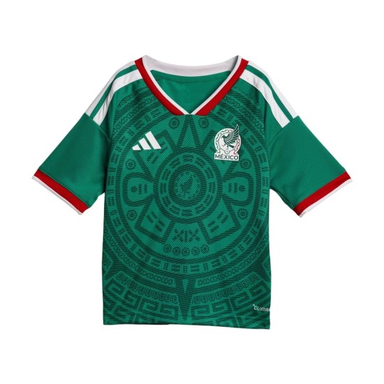 Conjunto de la Copa Mundial 2026 de México Primera Equipación para Niño Conjunto de la Copa Mundial 2026 de México Primera Equipación para Niño