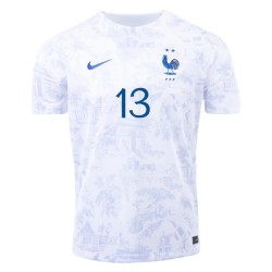 N'Golo Kante #13 Francia Camiseta de Visita Mundial 2022 N'Golo Kante #13 Francia Camiseta de Visita Mundial 2022
