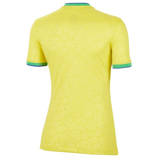 Camiseta Femenina Brasil de Local Mundial 2022