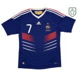Camiseta retro local Francia 2009/10 para hombre Ribery #7
