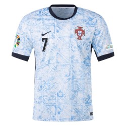 Cristiano Ronaldo #7 Portugal Camiseta de Visita EURO 2024