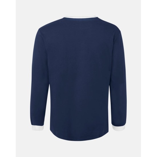 Camiseta Retro Manga Larga Visitante Tottenham Hotspur 1970 Hombre