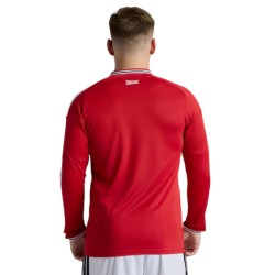 Camiseta Local Masculina de Manga Larga Manchester United 2026/27