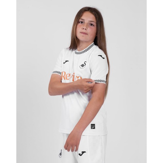 Conjunto Primera Equipación Swansea City Niño 2025/26