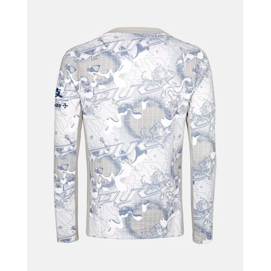 Camiseta de calentamiento local manga larga Tottenham Hotspur 2025/26 Niño