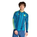 Camiseta de Manga Larga de la Copa Mundial 2026 de Colombia Segunda Equipación para Mujer Camiseta de Manga Larga de la Copa Mundial 2026 de Colombia Segunda Equipación para Mujer