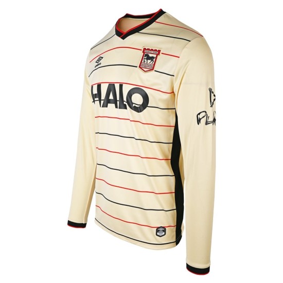Camiseta de visitante de manga larga Ipswich Town 2026/27 para hombre