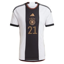 Ilkay Gündogan #21 Alemania Camiseta de Local Mundial 2022 Ilkay Gündogan #21 Alemania Camiseta de Local Mundial 2022