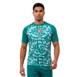 Camiseta de Entrenamiento Prepartido de la Copa Mundial 2026 de Portugal Tercera Equipación Verde para Hombre Camiseta de Entrenamiento Prepartido de la Copa Mundial 2026 de Portugal Tercera Equipación Verde para Hombre