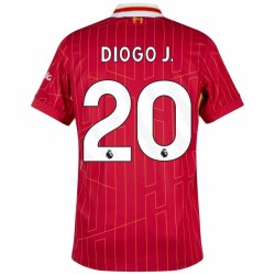Hombre Diogo Jota #20 Liverpool 2024/25 Camiseta Local