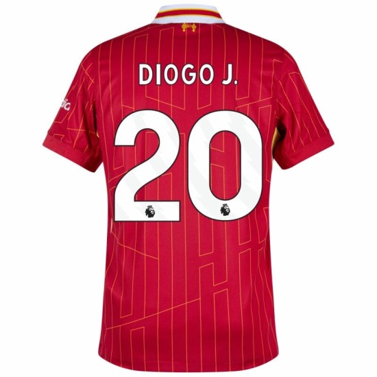 Hombre Diogo Jota #20 Liverpool 2024/25 Camiseta Local