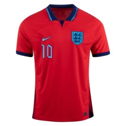 Marcus Rashford #10 Inglaterra Camiseta de Visita Mundial 2022