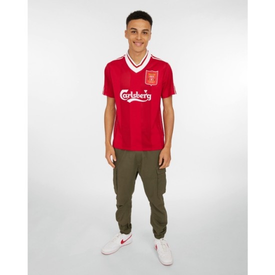 Camiseta Retro de Casa 1995/96 Liverpool Infantil