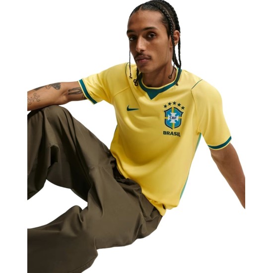 Hombre Camiseta Local de la Copa del Mundo 2026 Brasil Hombre Camiseta Local de la Copa del Mundo 2026 Brasil