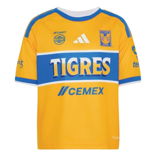 Kit de local Tigres UANL 2026/27 para niño
