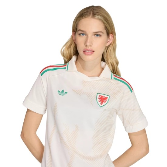 Camiseta Mundial 2026 Visitante Gales Mujer Camiseta Mundial 2026 Visitante Gales Mujer