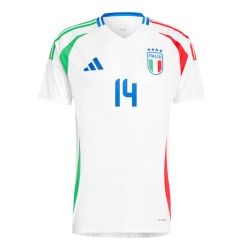 Federico Chiesa #14 Italia Camiseta de Visita EURO 2024