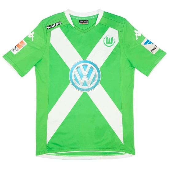 Camiseta de casa DE BRUYNE VfL Wolfsburg 2014/15 para hombres