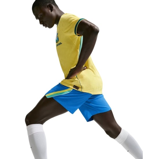Shorts de local Brasil 2026 Copa del Mundo niño