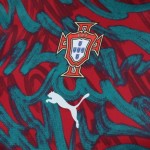 Camiseta de Entrenamiento Prepartido de la Copa Mundial 2026 de Portugal Tercera Equipación Roja para Hombre