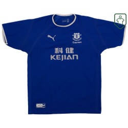 Camiseta retro local hombre Everton 2003/04 Gravesen #16