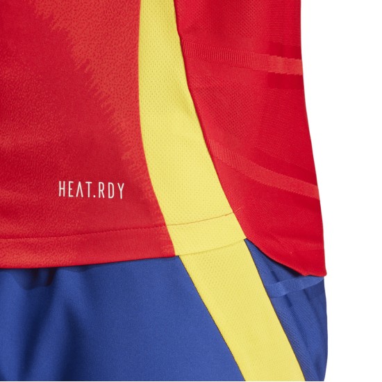 España Camiseta Versión Jugador de Local EURO 2024