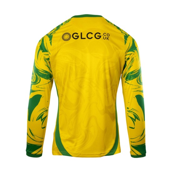 Camiseta de Manga Larga de Local Norwich City 2026/27 para Hombre Camiseta de Manga Larga de Local Norwich City 2026/27 para Hombre