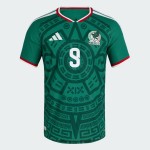 Camiseta Oficial Local México 2026 Hombre RAÚL #9
