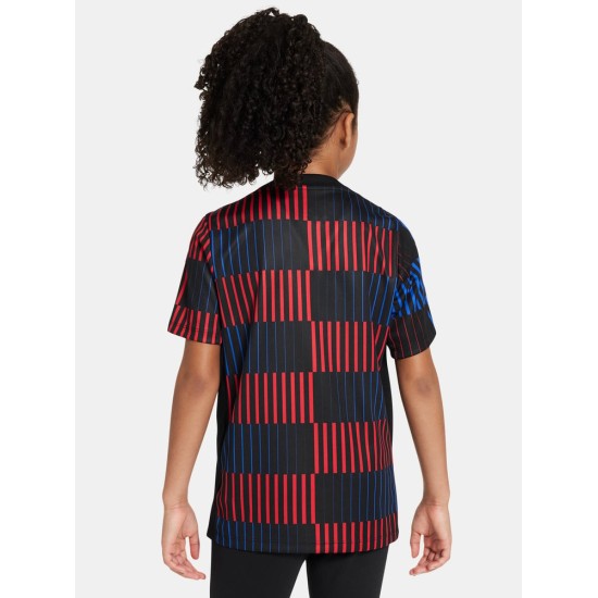 Camiseta de prematch de visitante de niño FC Barcelona 2024/25