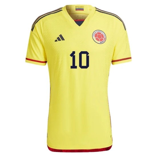 James Rodriguez #10 Colombia Camiseta de Local Mundial 2022