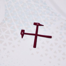 Camiseta de entrenamiento previa al partido de la 3.ª equipación del West Ham United 2026/27 - Blanca para mujer Camiseta de entrenamiento previa al partido de la 3.ª equipación del West Ham United 2026/27 - Blanca para mujer