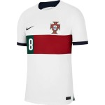 Bruno Fernandes #8 Portugal Camiseta de Visita Mundial 2022
