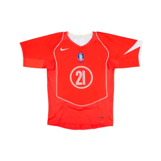 Camiseta Réplica T90 Corea del Sur 2004 Niño - JS PARK #21