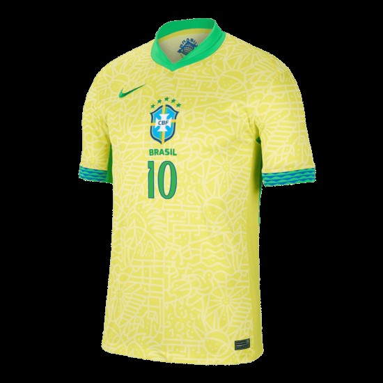 RODRYGO #10 Brasil Camiseta de Local Copa América 2024