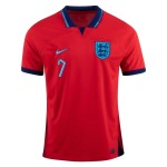 Jadon Sancho #7 Inglaterra Camiseta de Visita Mundial 2022