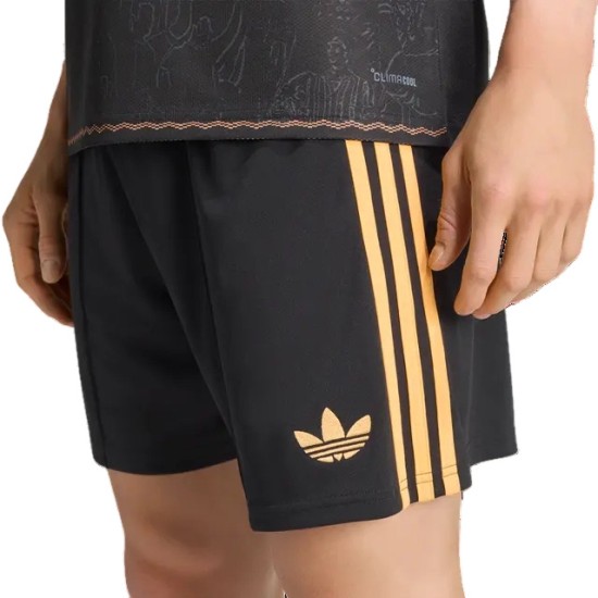 Pantalón Corto Visitante Ajax 2026/27 - Negro para niño Pantalón Corto Visitante Ajax 2026/27 - Negro para niño