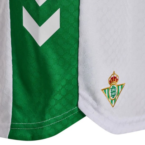 Pantalón corto local infantil Real Betis 2026/27 - Blanco