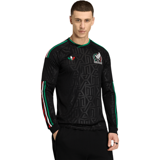 Camiseta Mundial Tercera de Manga Larga México 2026 para Hombre