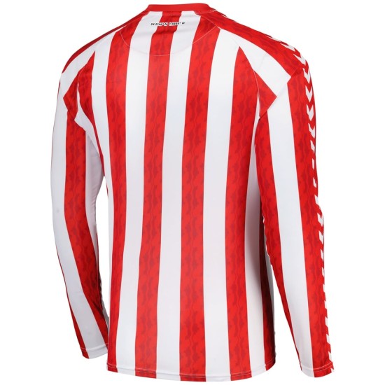 Camiseta de manga larga local Sunderland 2024/25 para hombres