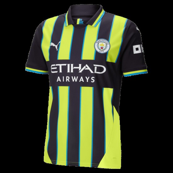 Camiseta de visitante HAALAND Manchester City 2024/25 para mujeres Camiseta de visitante HAALAND Manchester City 2024/25 para mujeres
