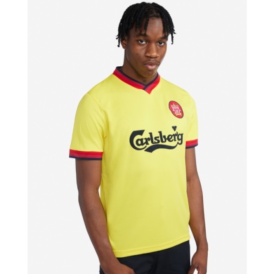 Camiseta Retro de Visitante 1997/98 Liverpool Infantil
