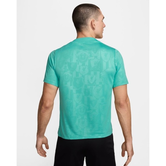 Camiseta prepartido de visitante de mujeres Liverpool 2024/25