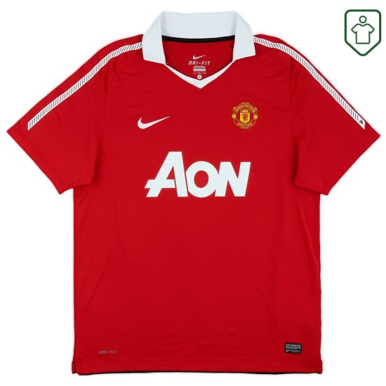 Camiseta retro local hombre Manchester United 2010/11 Berbatov #9