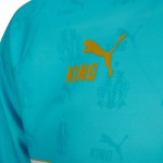 Camiseta Retro King OM #9 - Azul Mujer