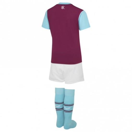 Kit local Burnley 2024/25 para niños