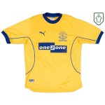 Camiseta retro visitante hombre Everton 2000/01 Gascoigne #18