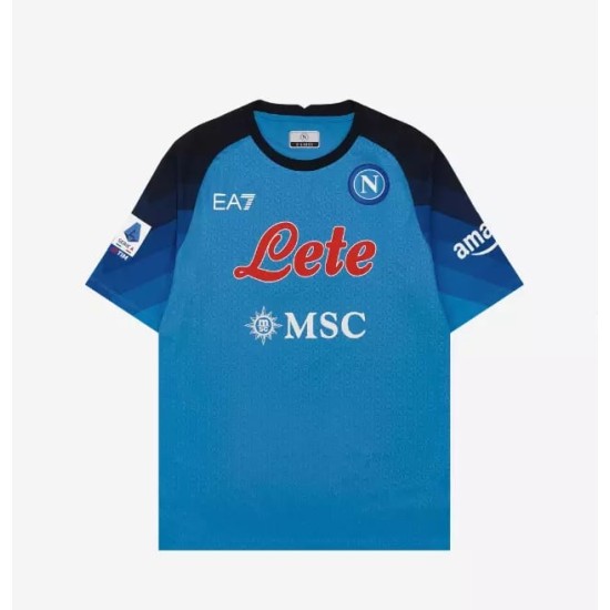 Camiseta de casa MINJAE Napoli 2022/23 para hombres Camiseta de casa MINJAE Napoli 2022/23 para hombres