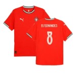 Camiseta de casa B.FERNANDES Portugal 2025/26 para hombres