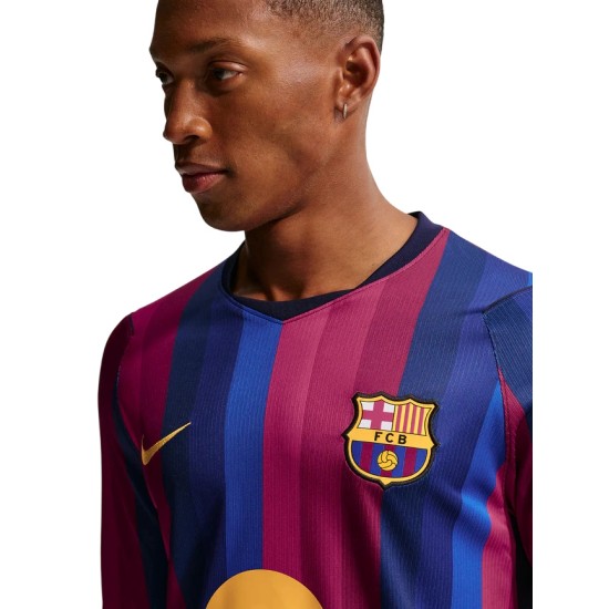Camiseta de manga larga de local 2026/27 para hombre del FC Barcelona Camiseta de manga larga de local 2026/27 para hombre del FC Barcelona