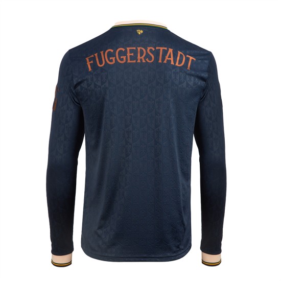 Camiseta Especial Manga Larga 2025/26 FC Augsburg Azul Oscuro Mujer Camiseta Especial Manga Larga 2025/26 FC Augsburg Azul Oscuro Mujer